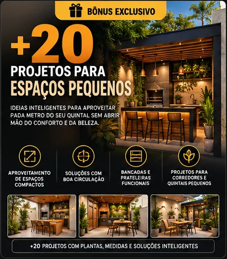 Bônus #2 - 20 Projetos para Espaços Pequenos