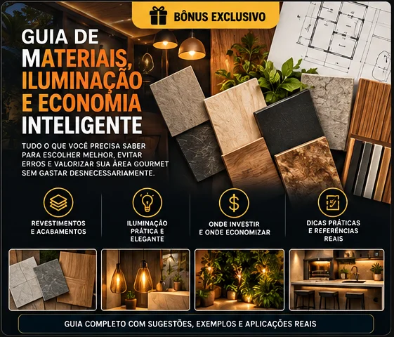 Bônus #5 - Guia de Materiais, Iluminação e Economia Inteligente